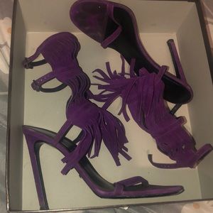 Gucci fringe sandals